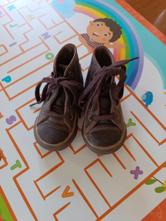 Baskets marron Converse 21 - photo numéro 2