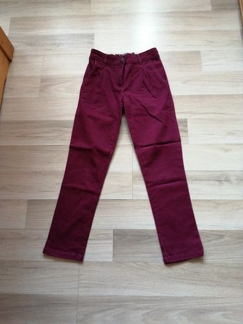 Pantalon à pinces ceinture réglable