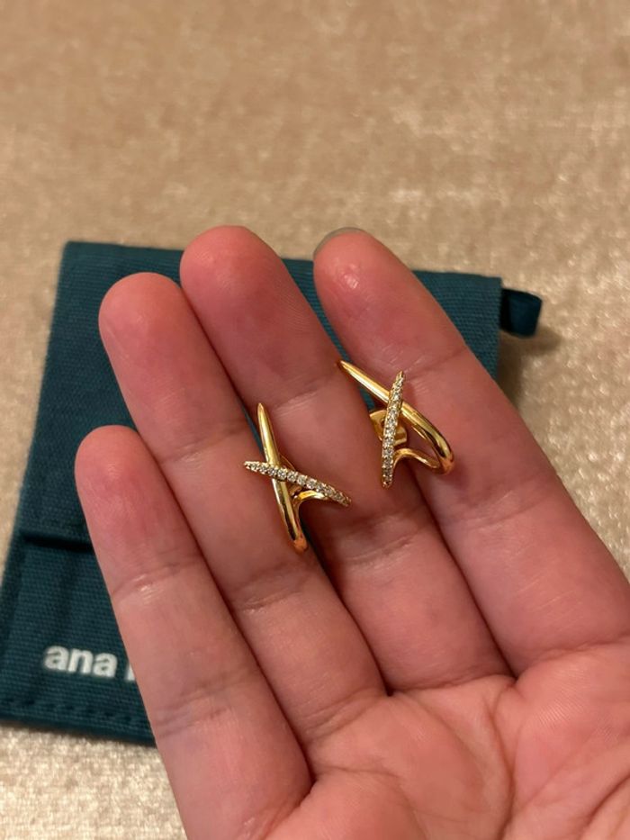 Boucles d’oreilles « Sloane Pave » - photo numéro 7
