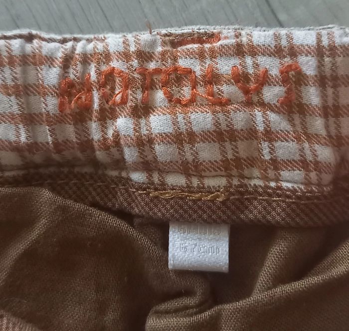 Pantalon beige Taille 6 mois - photo numéro 3