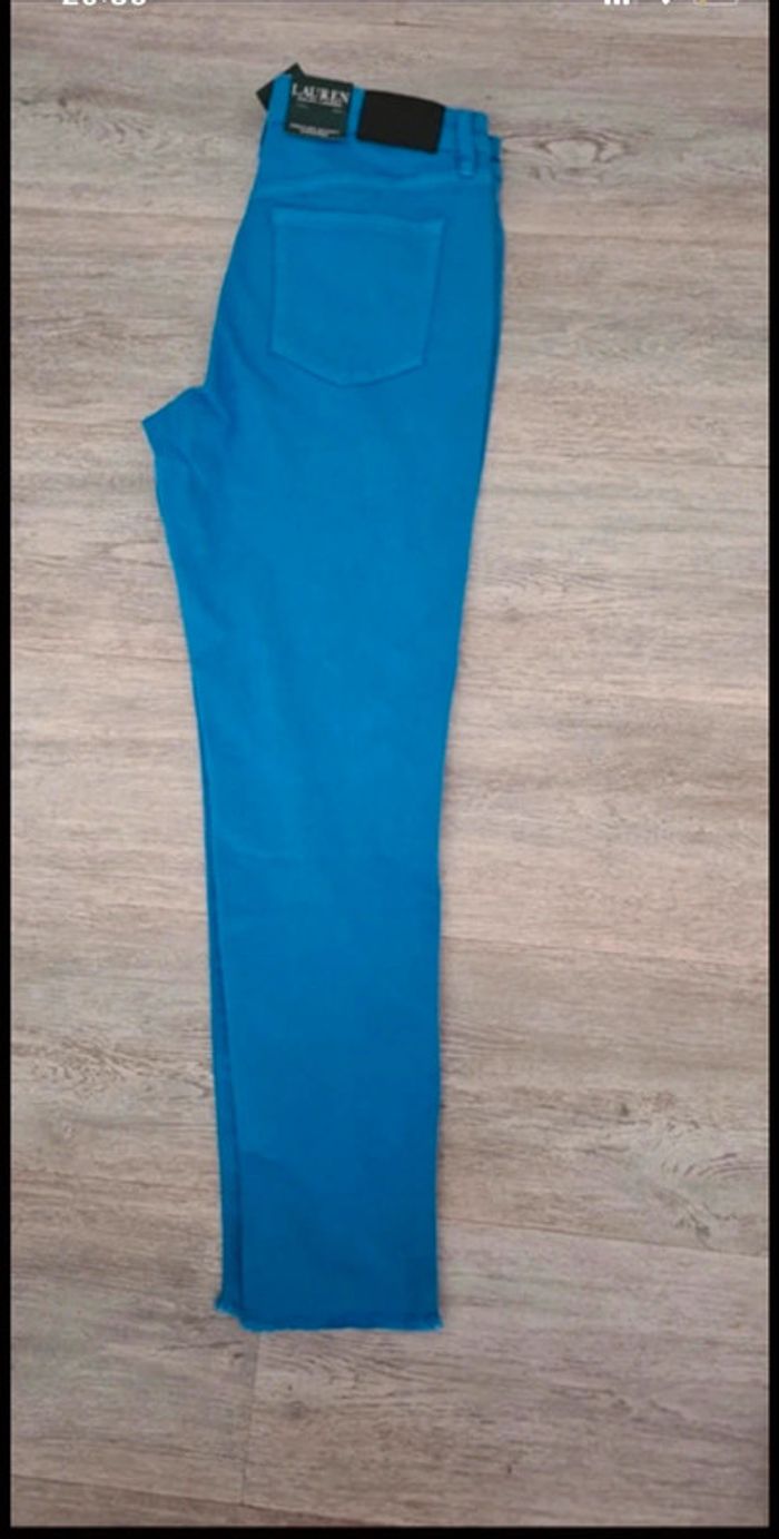 Jean Ralph Lauren bleu - photo numéro 3