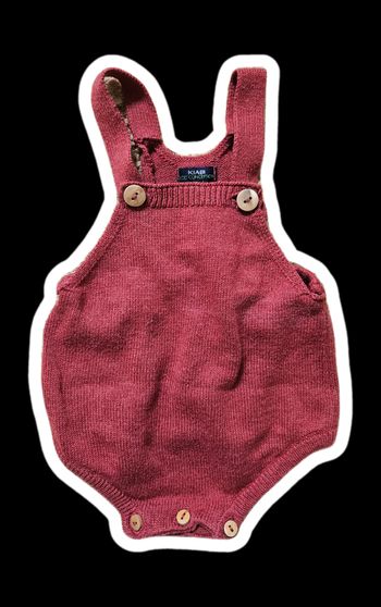 Barboteuse vieux rose