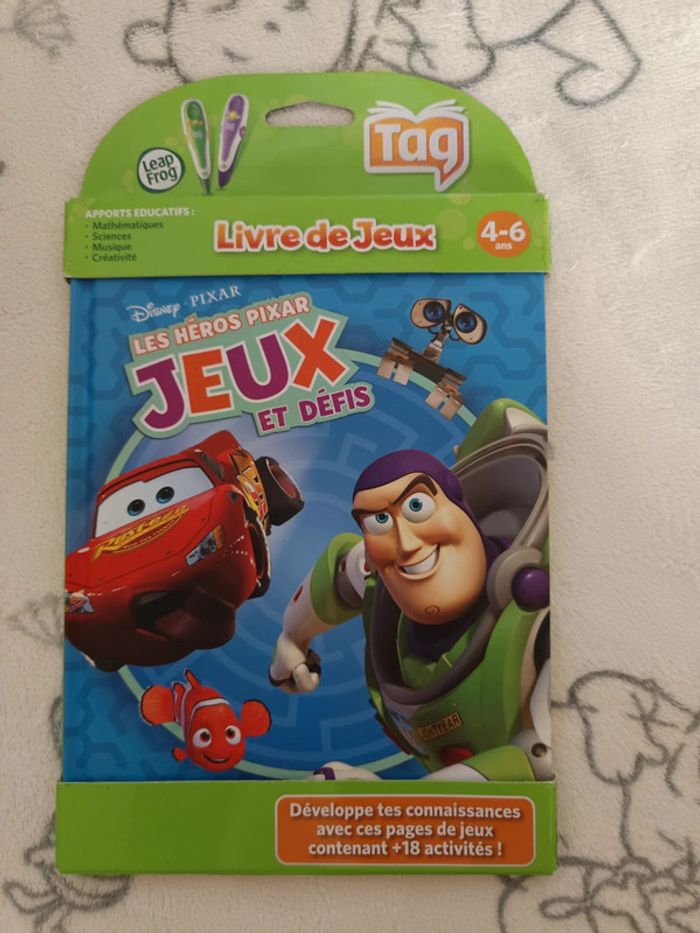 Livre jeux Disney Leap