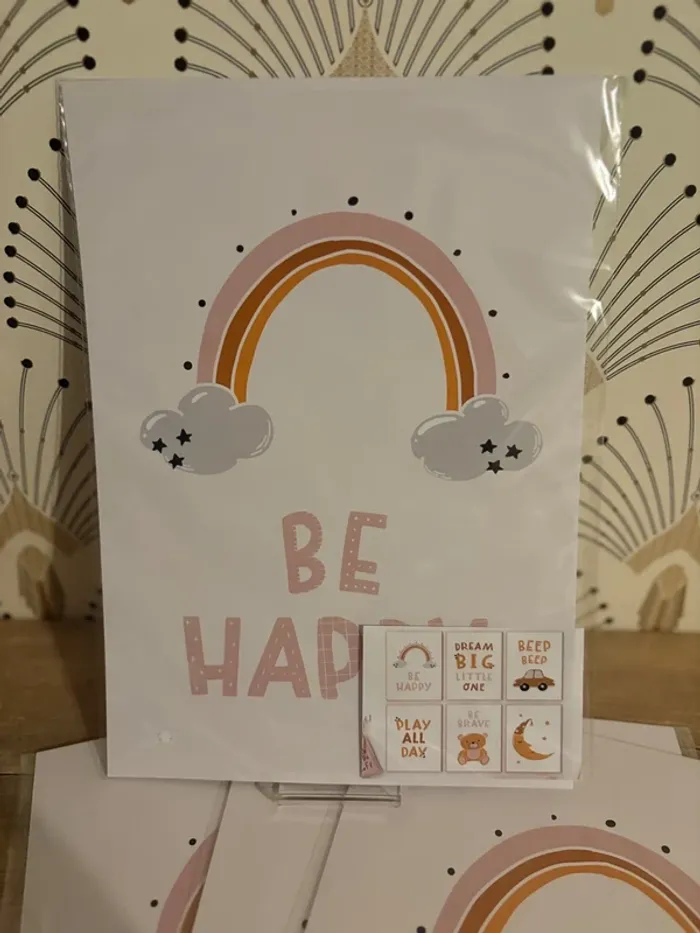 Affiches “Sweet Dreams” pour chambre enfant