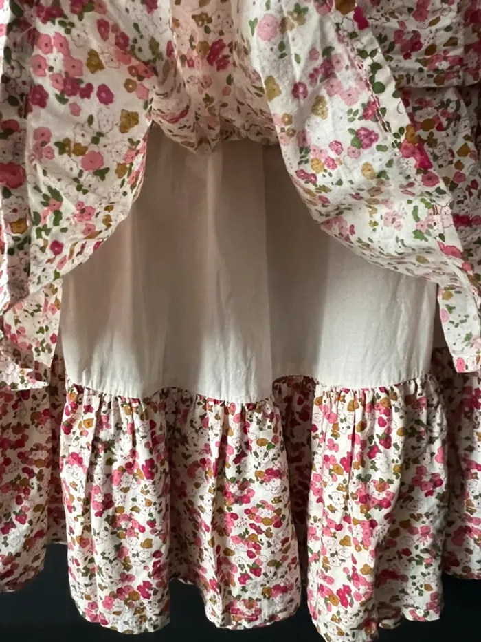 Robe froufrou fleurie - photo numéro 4