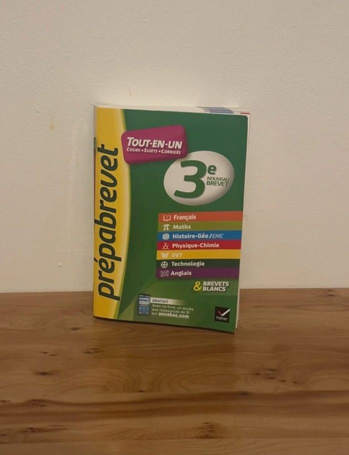 Livre prépabrevet