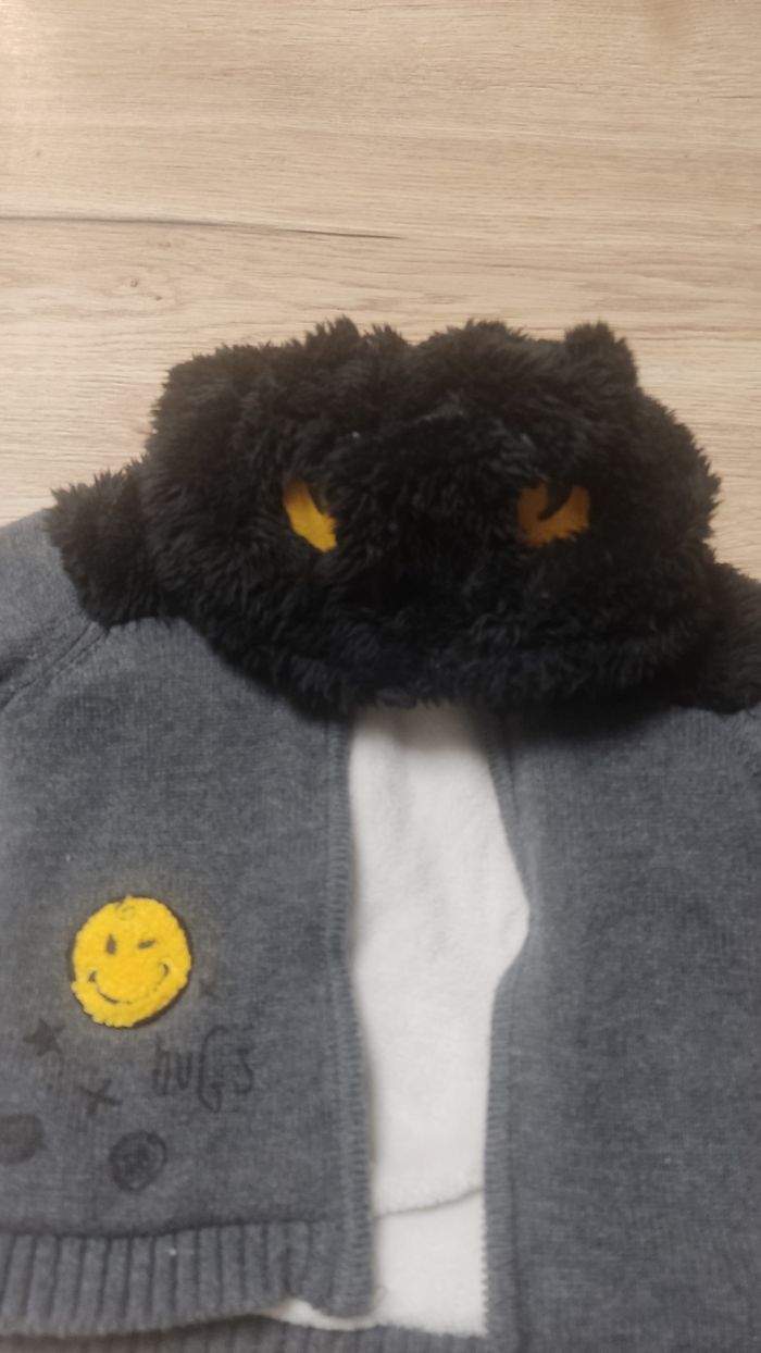 Veste polaire toute fourré 6 mois - photo numéro 6