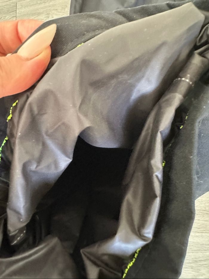 Pantalon de moto cargo imperméable noir Bering T2XL - photo numéro 7