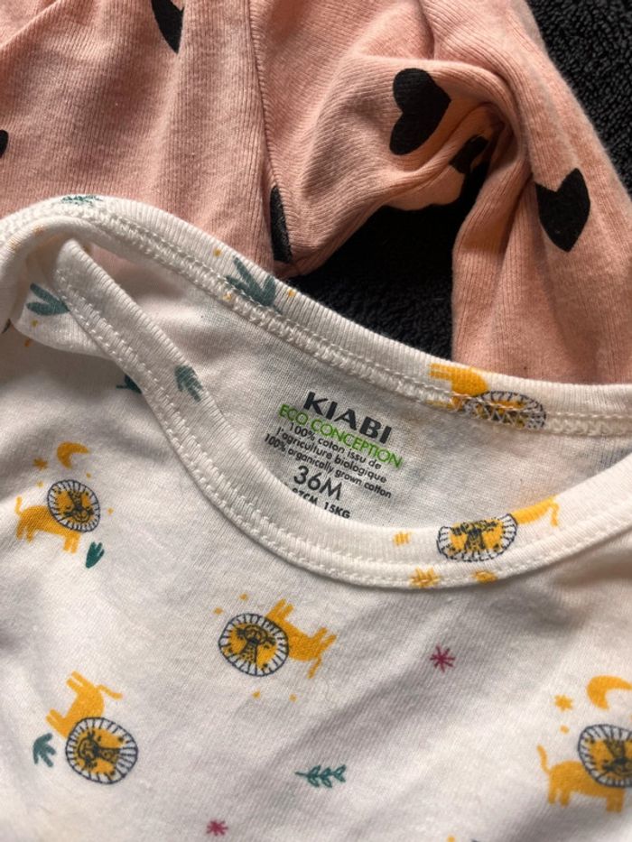 Lot de body fille 3 ans - photo numéro 3