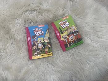 Livre - bienvenue chez les loud livres 1 et 2 - bibliothèque rose