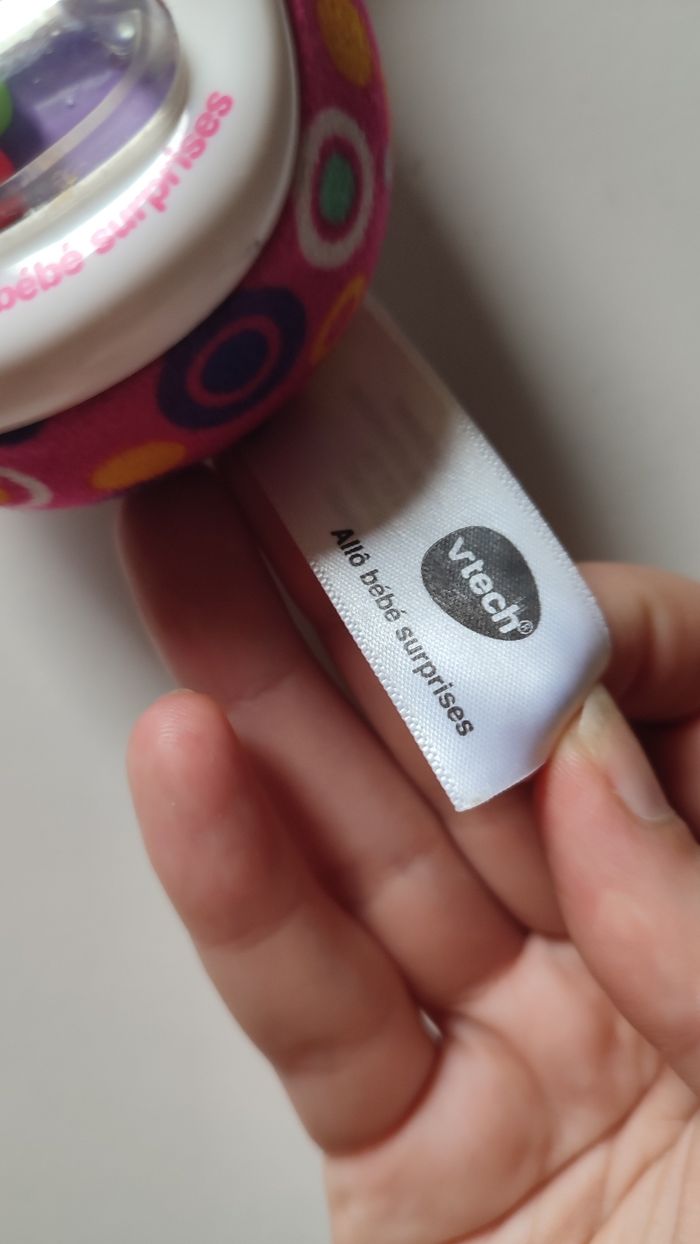 Téléphone bébé/ téléphone bébé allo surprise rose - photo numéro 5