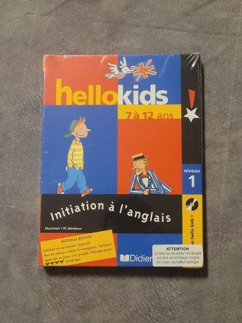 Hello kids ! Tome 1 Initiation à l'anglais - 7 à 12 ans
