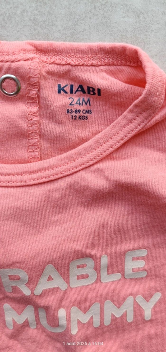 Pyjama fille léger - 24 mois - photo numéro 4