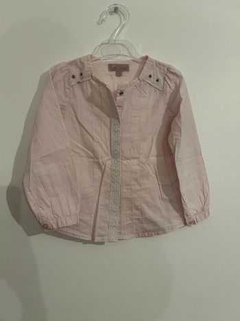 Chemise rose 3 ans