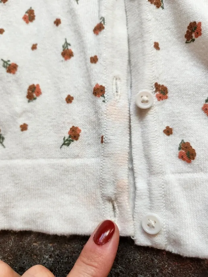 Gilet à fleurs - photo numéro 3