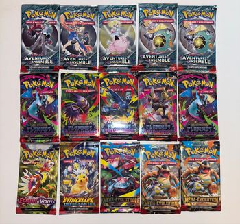 Booster Pokémon reconditionnés 