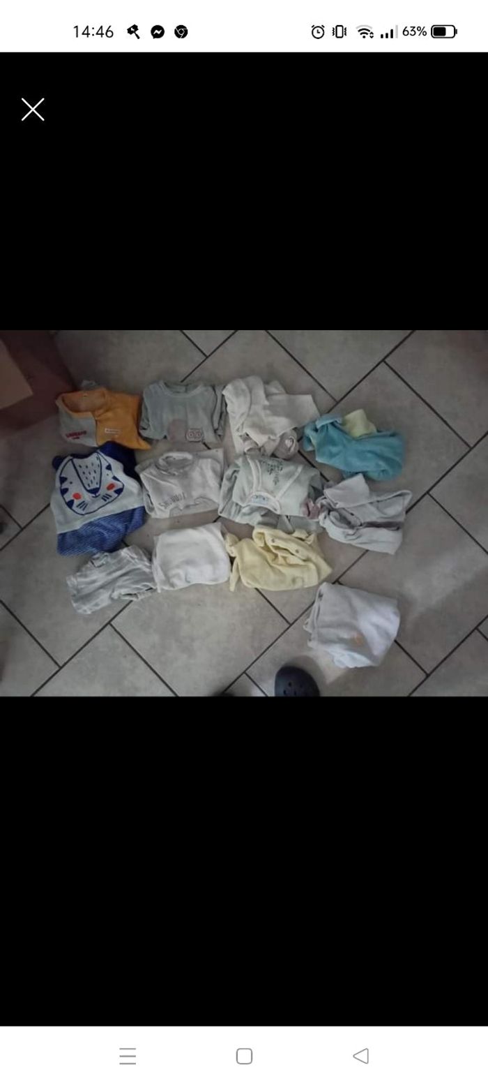 Vêtement bébé garçon 1 mois