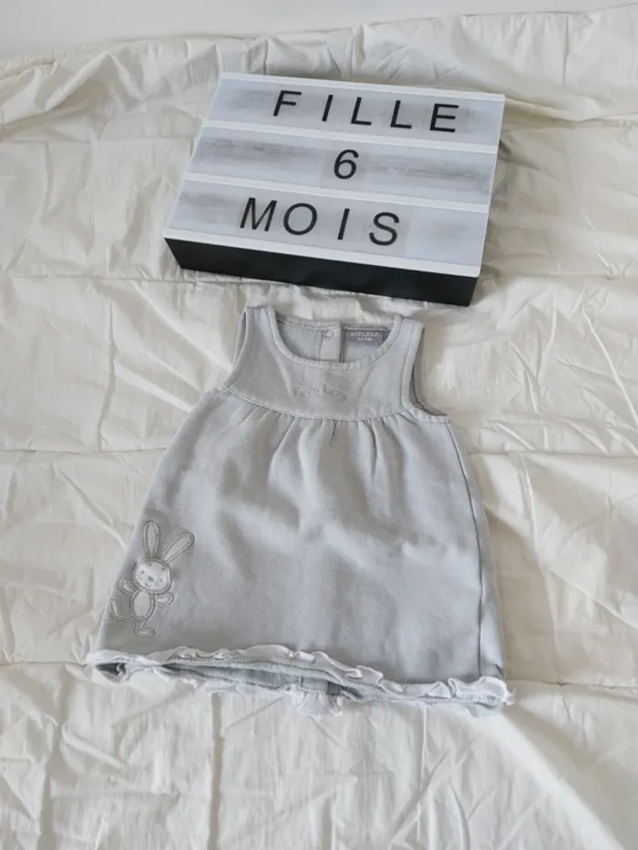 Robe fille 6 mois Wiplapla