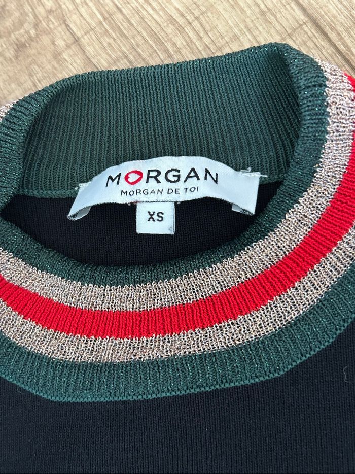 Pull noir et pailleté Morgan taille XS jamais porté - photo numéro 9