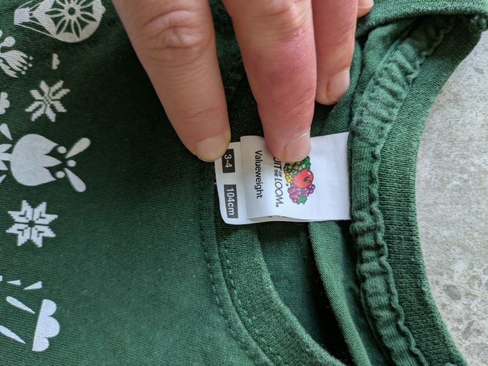 Tee shirt manches courtes 4 ans Lituanie arbre - photo numéro 2