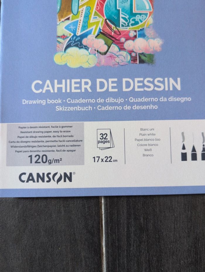 Cahier de dessin canson neuf - photo numéro 3
