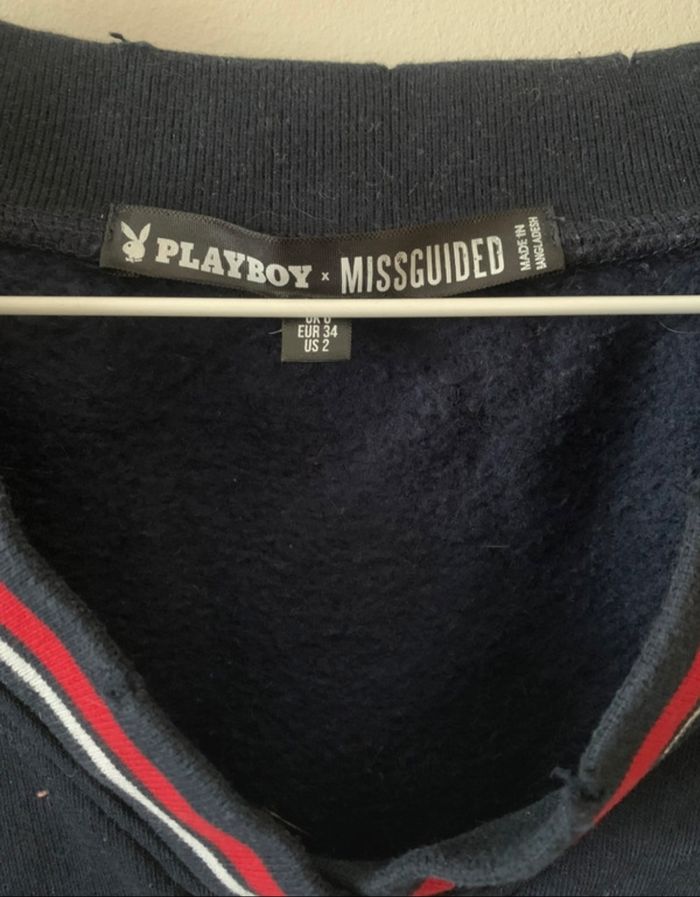Sweat-shirt missguided x playboy - photo numéro 3
