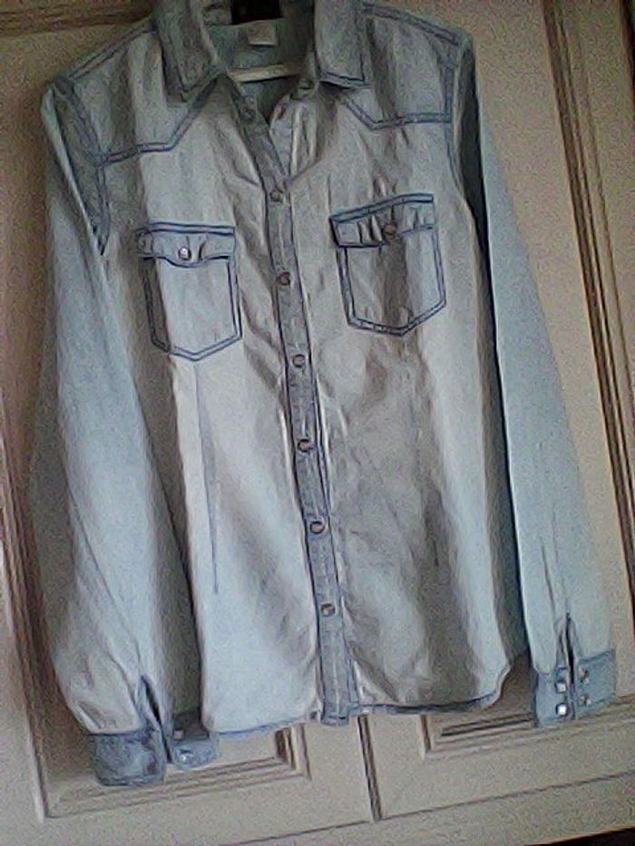 Chemisier jeans, - photo numéro 3