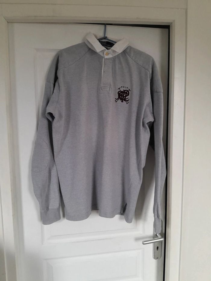 Pull polo  Ralph Lauren  xl renforts épaules et coudes