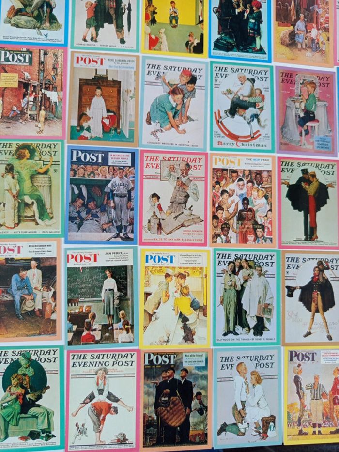 Lot cartes Norman Rockwell - photo numéro 5