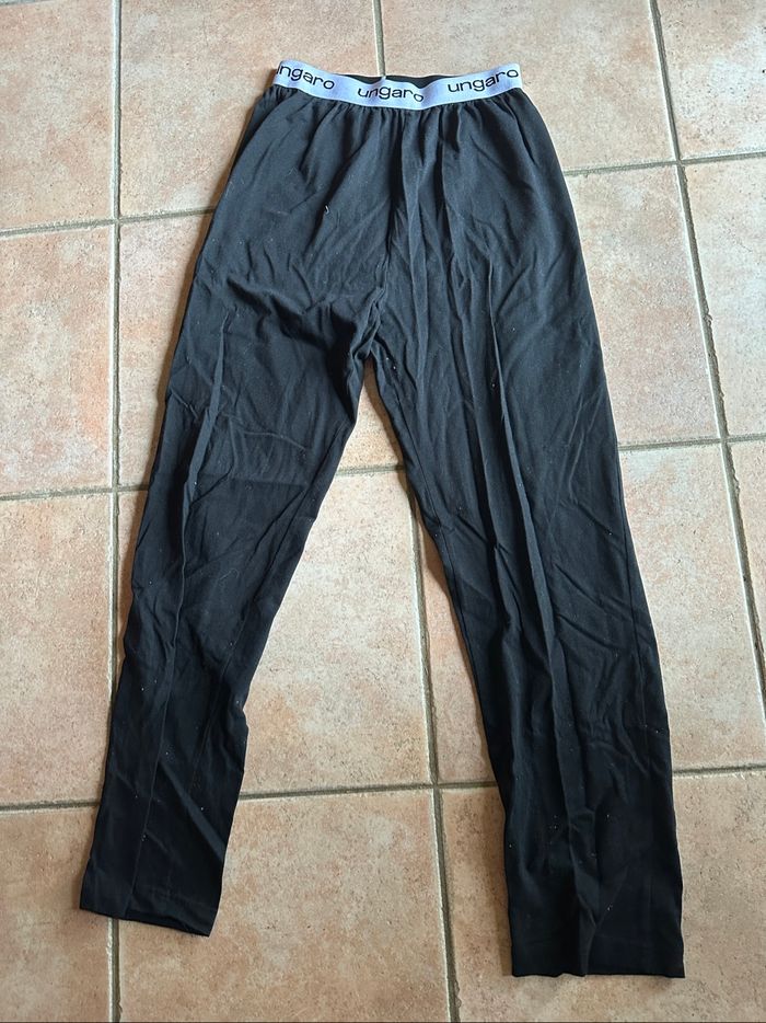 Bas de pyjama noir Ungaro Taille M