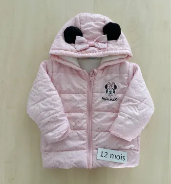 Manteau fille Minnie 12 mois 74 cm