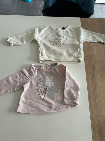 Sweat fille 12 mois