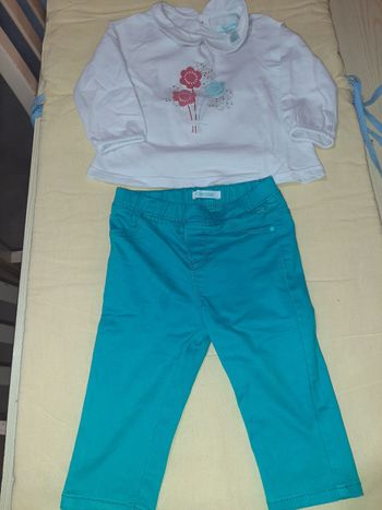 Ensemble fille 12mois