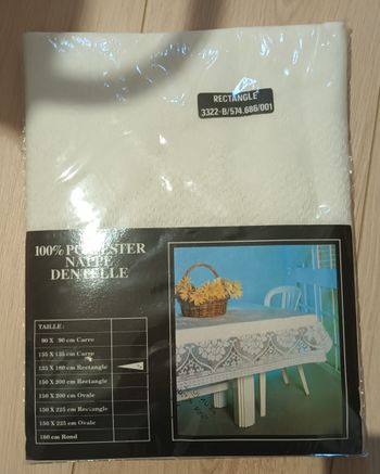 Nappe dentelle