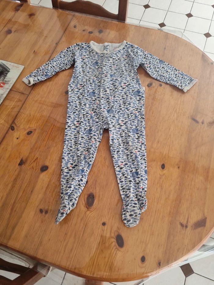 Pyjamas leger poisson 🐟 18 mois