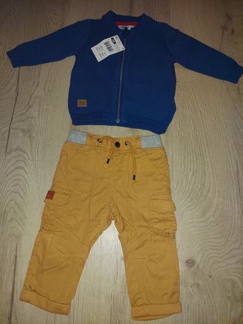 Ensemble 2 pièces 6 mois neuf