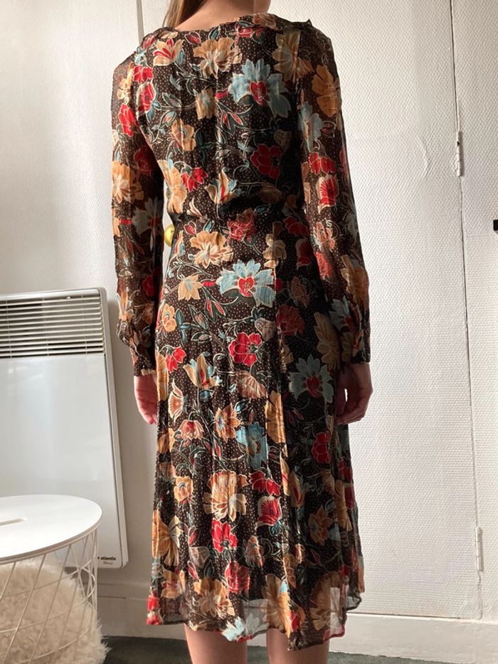 Robe Sézane à fleurs - photo numéro 3