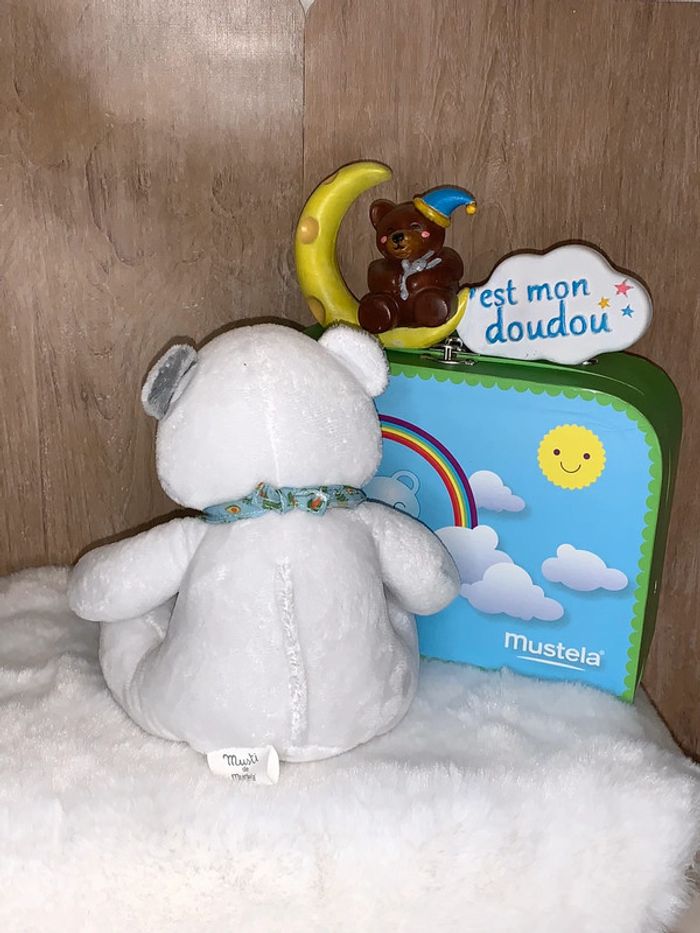 MUS07 doudou ours 🐻 mustela - photo numéro 2