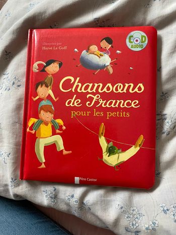 Livre cd chansons enfants