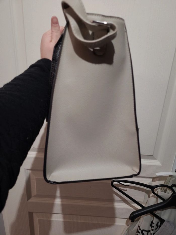 Sac à main noir et gris python - photo numéro 3