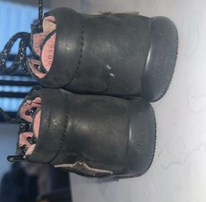 Bottines kickers noir taille 20 très bon état - photo numéro 5