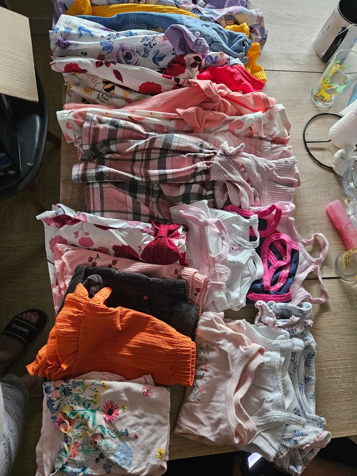 Lot vêtements bébé fille 9mois - photo numéro 5