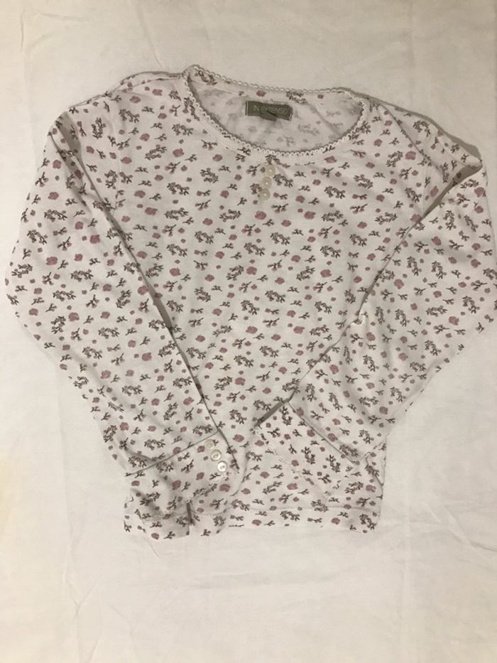 Tee-Shirt fleuri 6 Ans