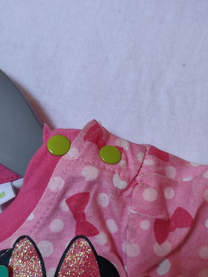 Ensemble Robe + bloomer - Minnie mouse - 3 mois - Neuf - Disney - photo numéro 5