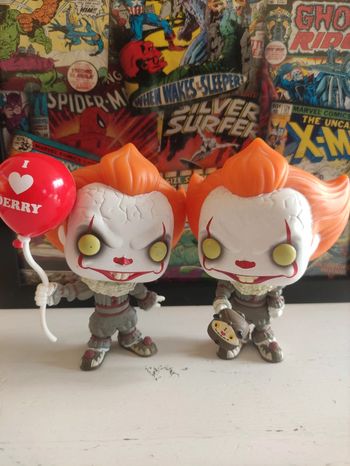 Lot figurine pop Ça 779 et 780 Pennywise Funko