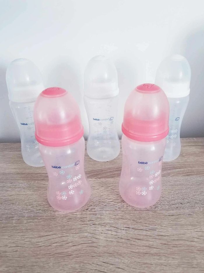 Lot 5 biberons Bébé Confort