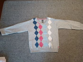 Pull col V, Zara mixte 3/4 ans - 104 cms