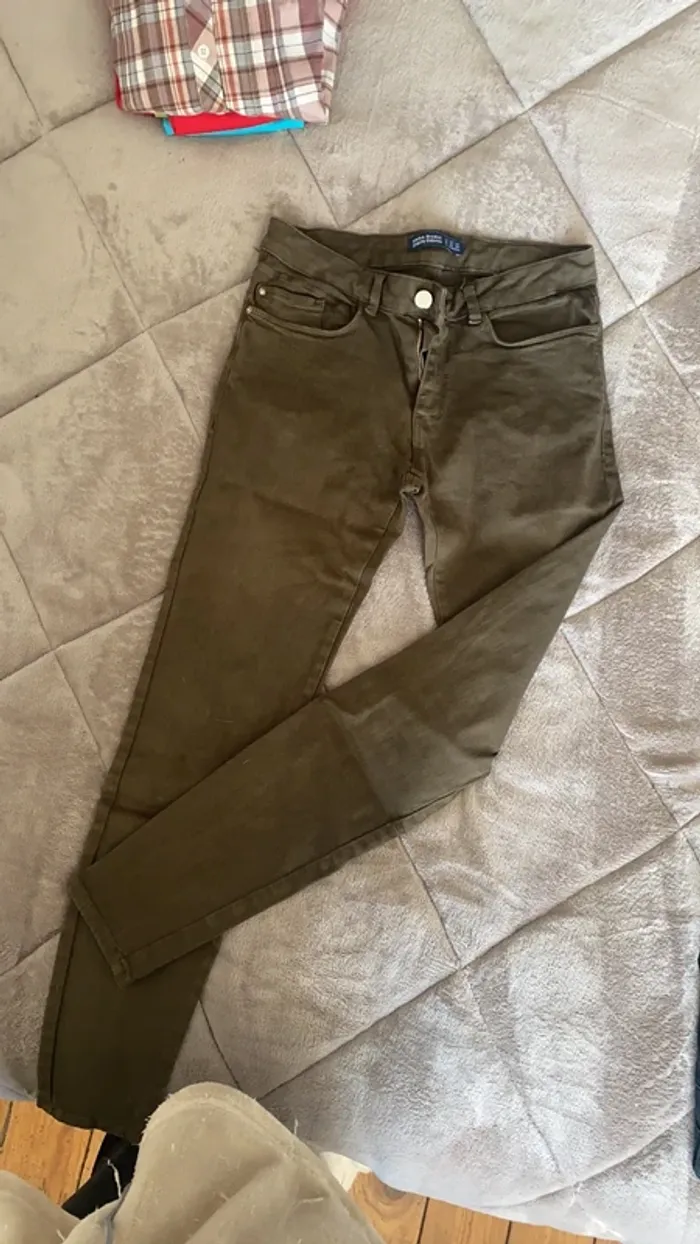 Pantalon coupe cigarette