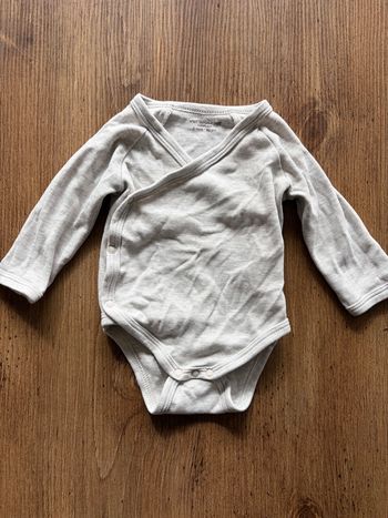 Bodie bébé blanc Verbaudet coton bio 3 mois