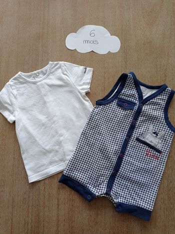 Ensemble barboteuse 6 mois